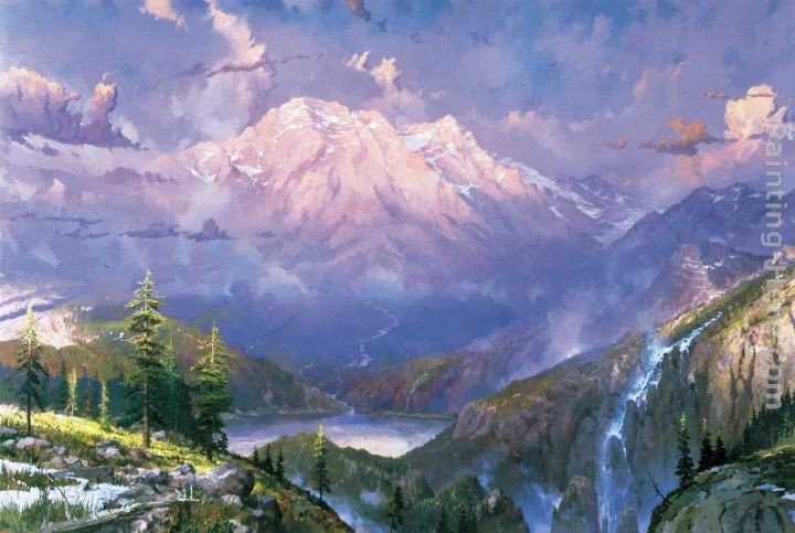 Thomas Kinkade Twilight Vista